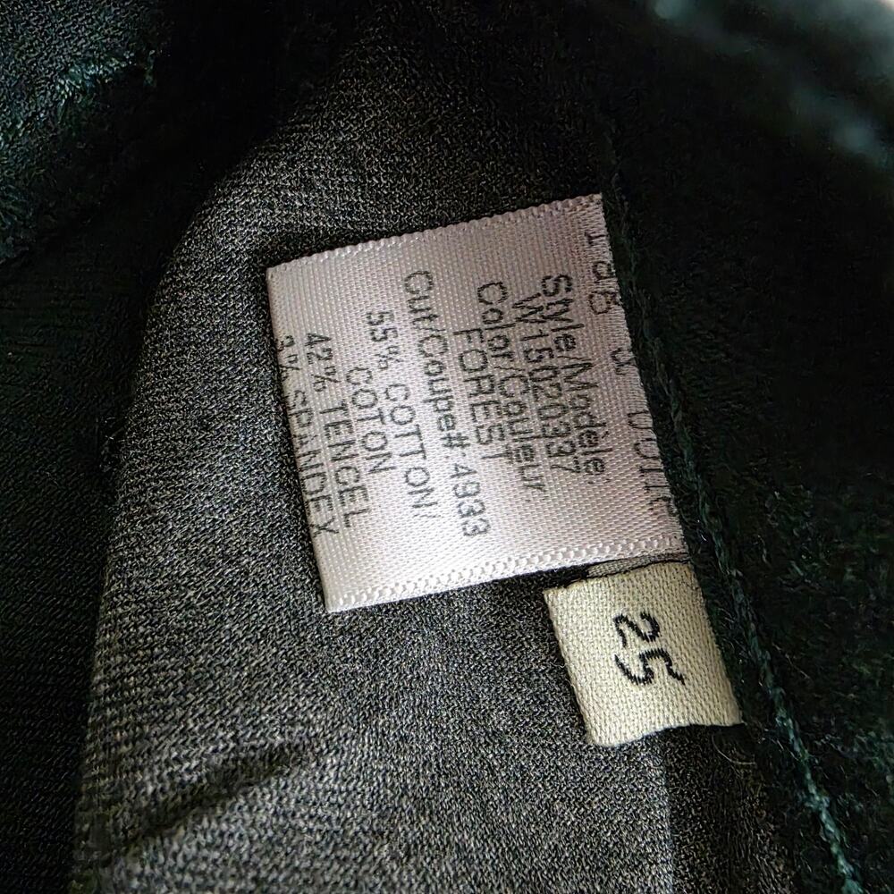 Rag & Bone Skinny Jean Forest Green Tencel Stretch Denim Style W15020337 - 25 - Picture 7 of 16